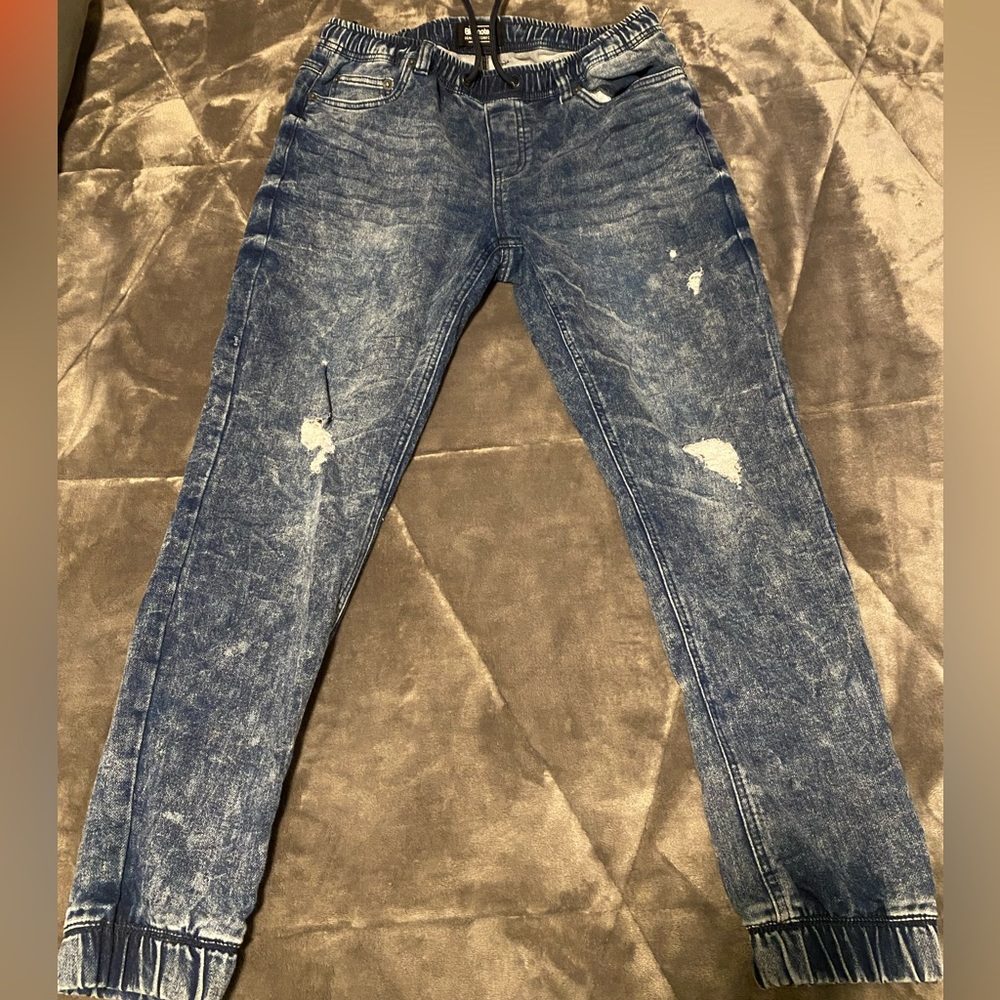 Size medium blue/denim-looking bluenotes jogger pants